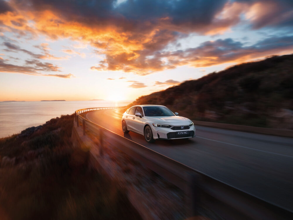 honda civic schuin voor