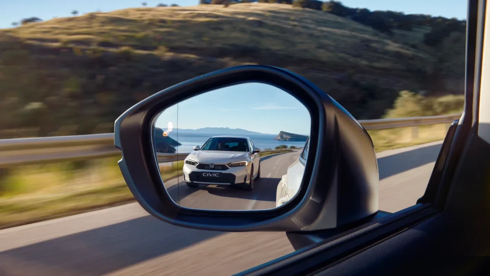 honda civic blind spot warning