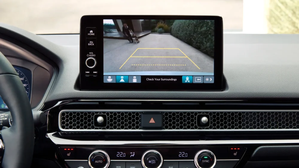 honda civic achteruitrijcamera