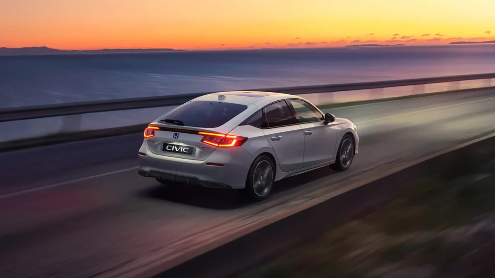 honda civic achterkant